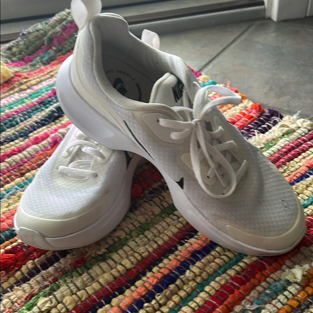 Nike White Running Shoes
